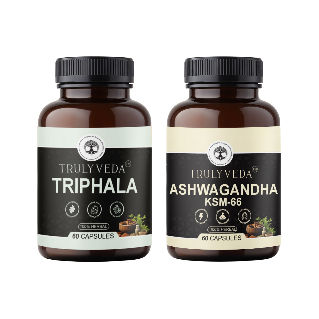 Truly Veda Stress & Digestive Balance Duo Combo